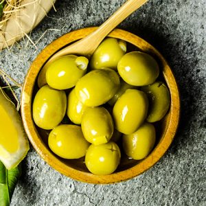 Limonlu Yeşil Zeytin (1 kg)